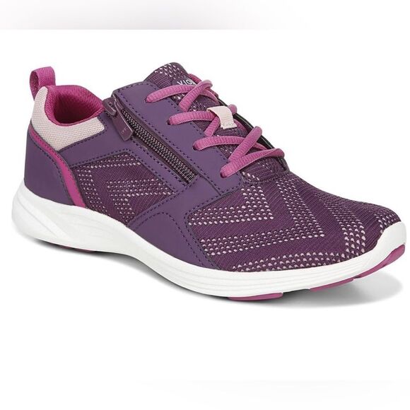 Vionic Purple & Pink Agile Lyla Comfortable Running Sneakers Women's Size 6.5 - Picture 1 of 11